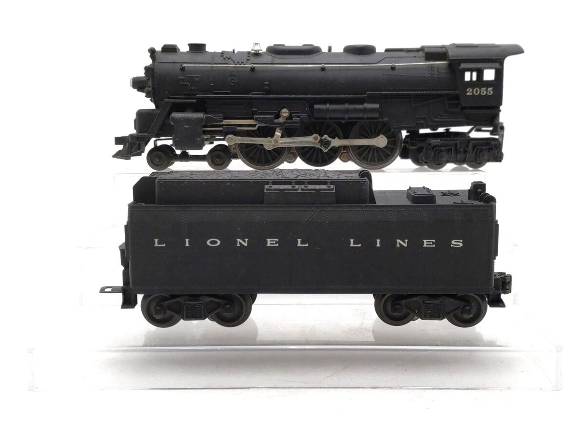 Lionel 2055 Vintage O 4-6-4 Hudson Steam Locomotive with 6026W Tender EX/Box