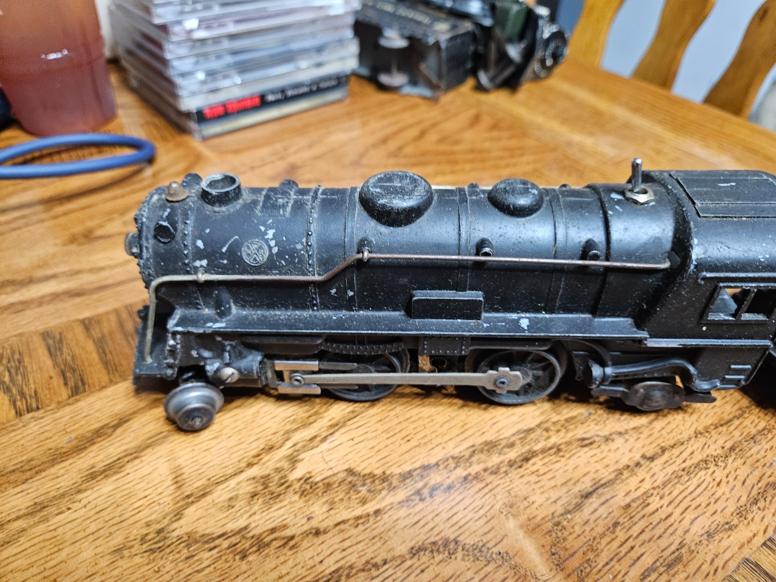 Marx 999 Locomotive and Tender Tested See Description. Runs