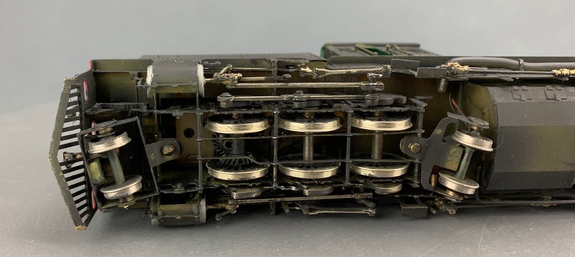 1:43 7MM On2 Backwoods Brass NGG16 Class 2-6-2+2-6-2T Beyer-Garratt RTR O3278