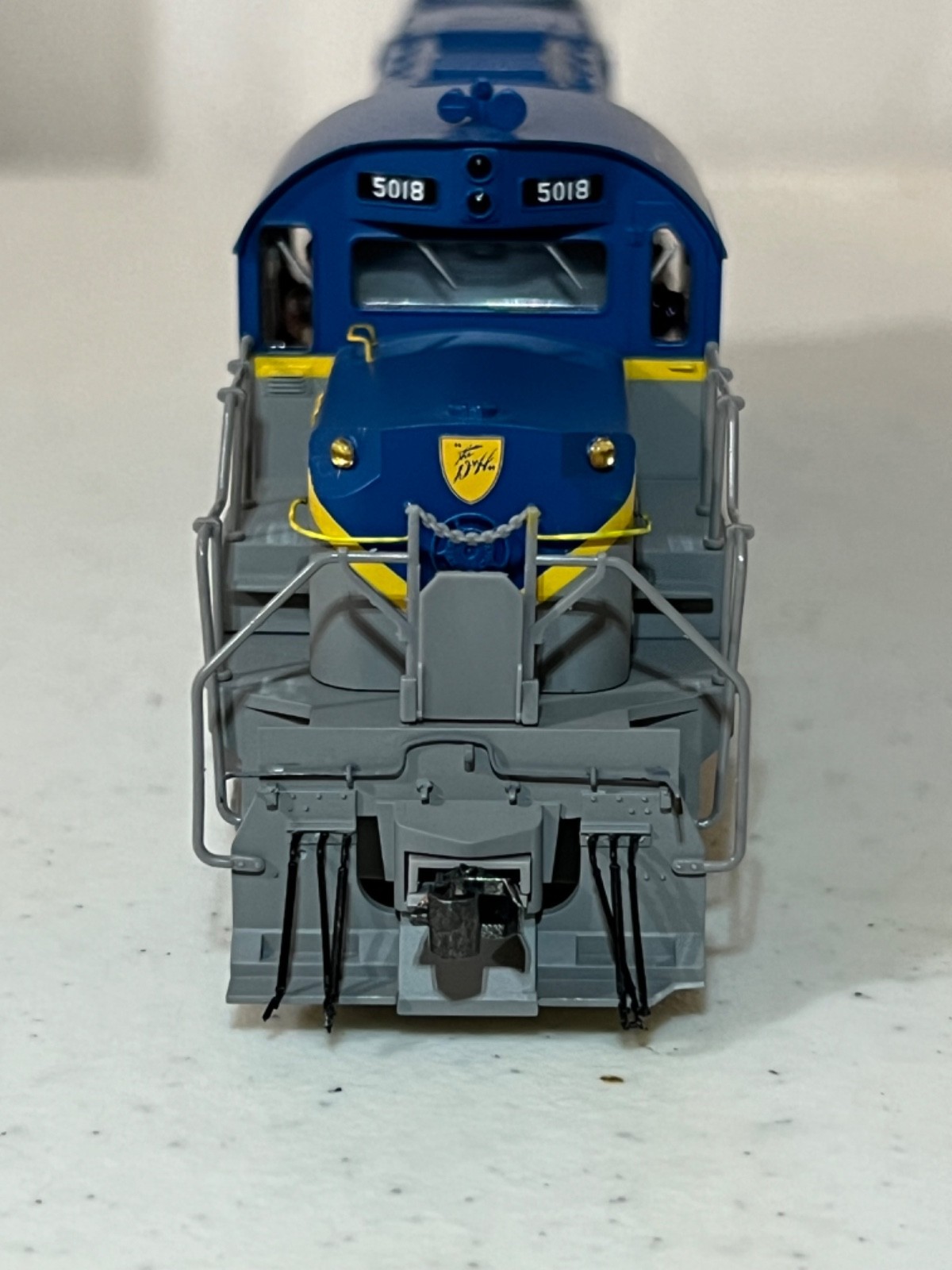 HO Atlas Trainman D&H Delaware and Hudson Alco RS-36 with custom details-sound