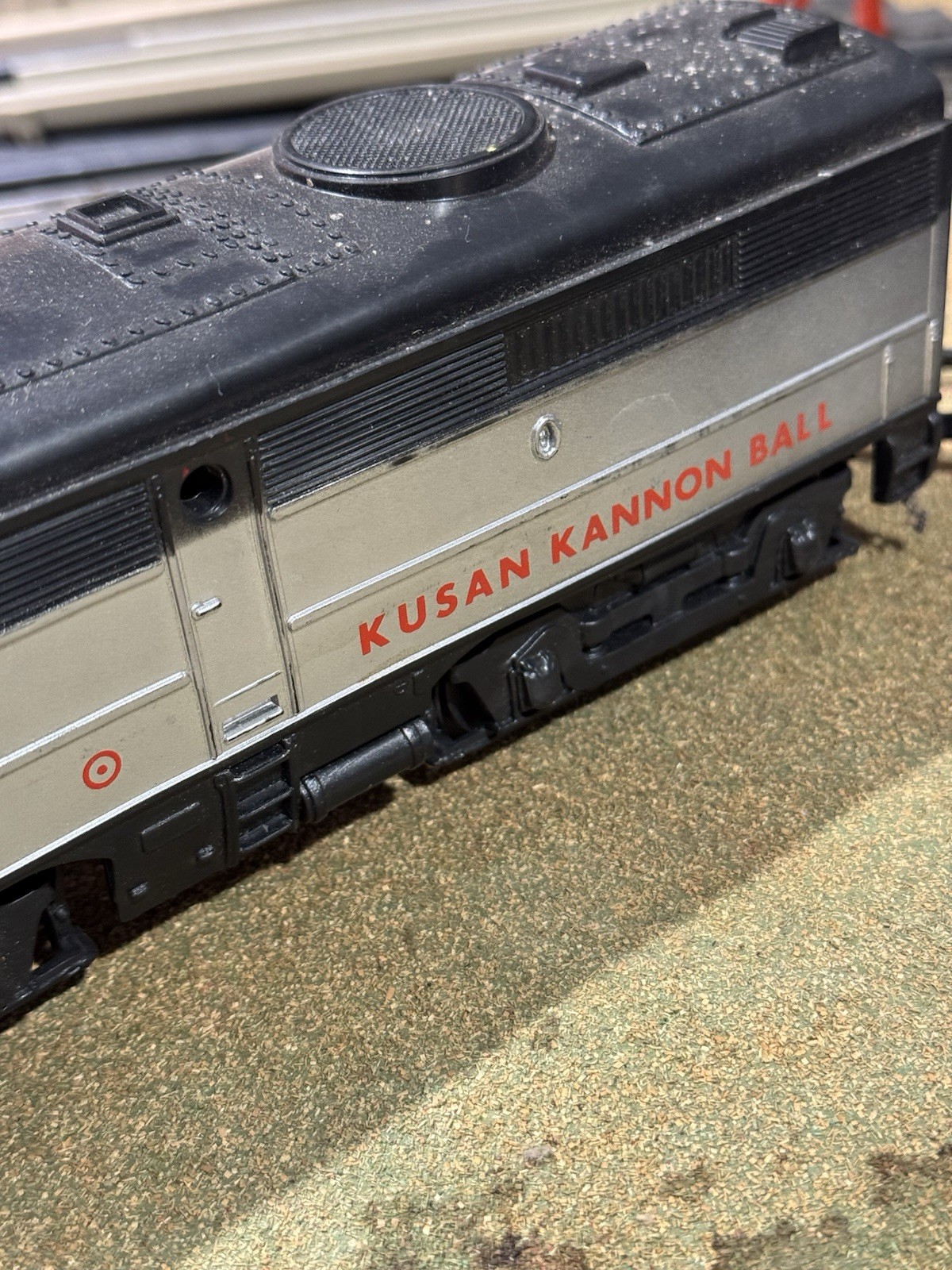 RARE Kusan KMT Kannon Ball Alco Diesel Locomotive Dummy Unit Needs Coupler