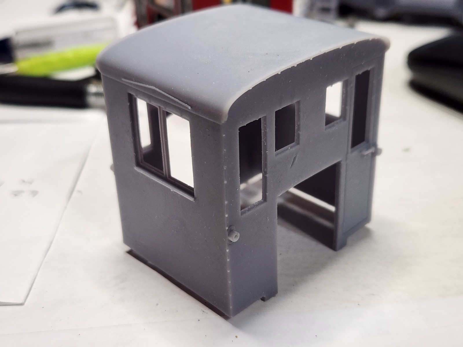 Round Roof Cab Conversion Kit For Bmann On30 Withcomb 3d Printed Direct Replace