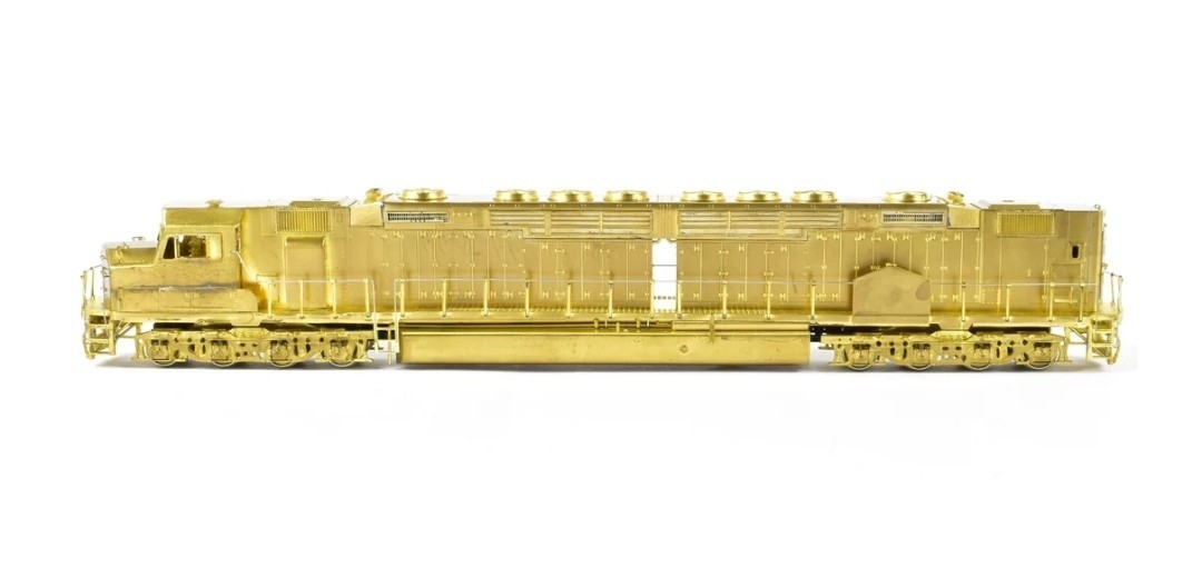 Overland Models HO Scale Brass UP DD40AX DIESEL w/o Anti Climber