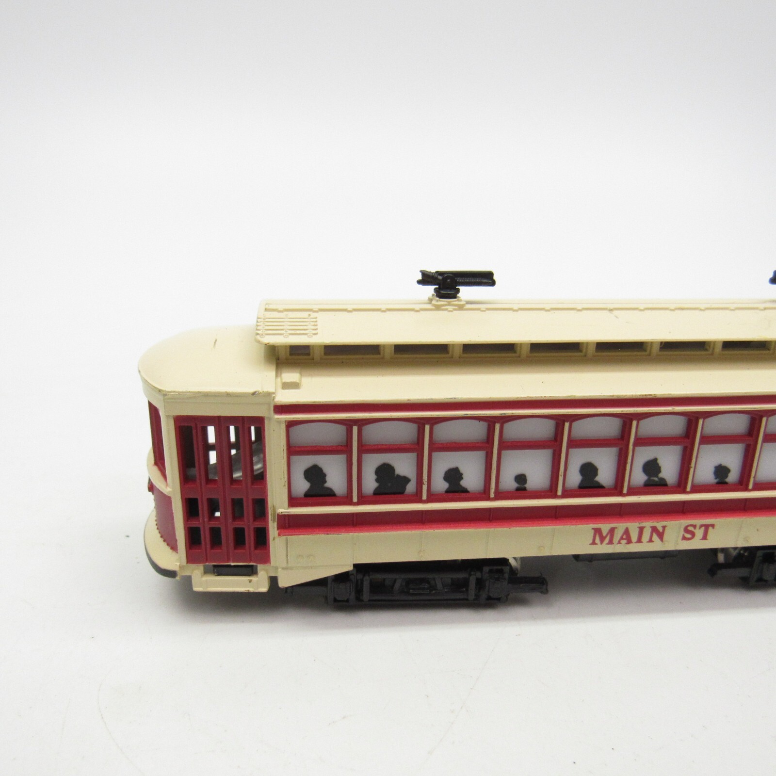 BACHMANN HO Scale Main St Brill Trolley Train – Untested