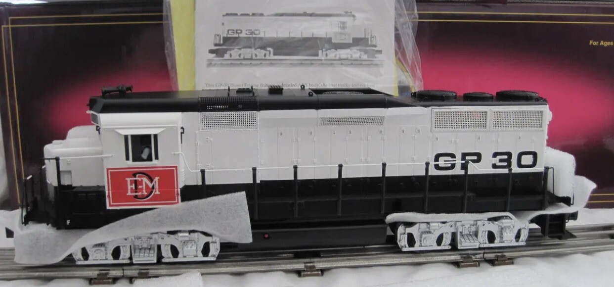 MTH PREMIER EMD DEMONSTRATOR GP-30 DIESEL ENGINE O SCALE ELECTRO MOTIVE DIVISION