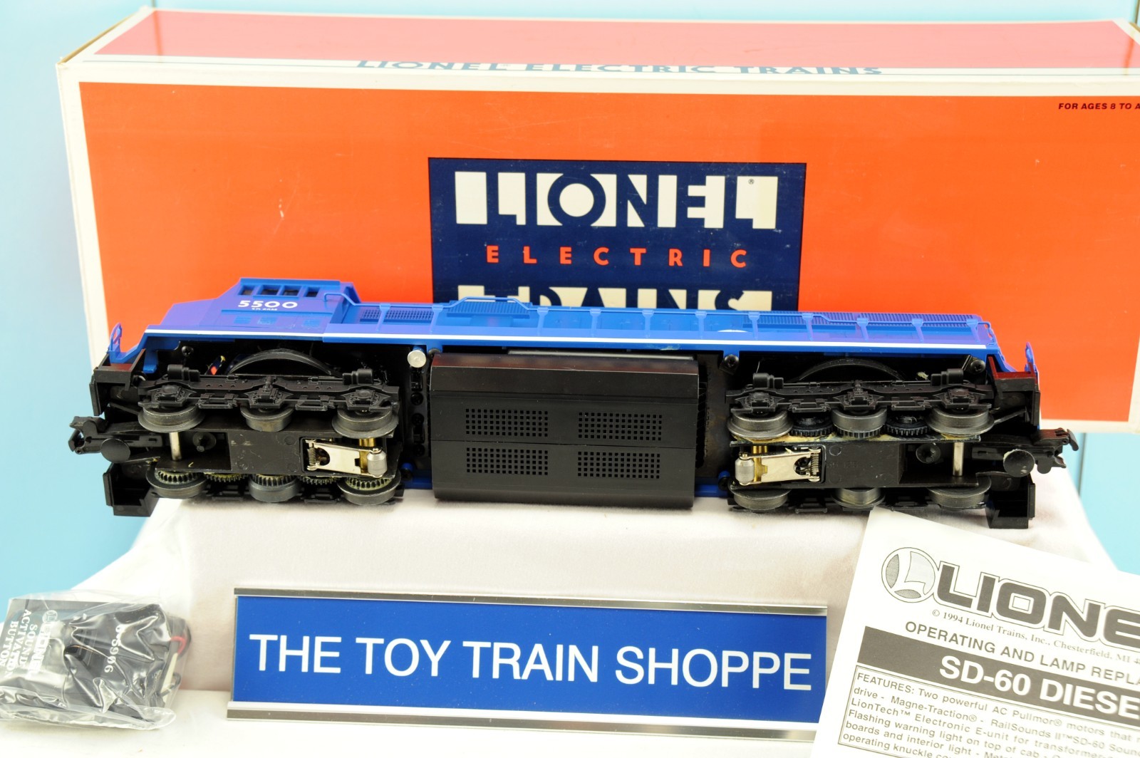 LIONEL 18216 CONRAIL SD-60M DIESEL ENGINE W RAILSOUNDS. TESTED. NEW IN BOX.