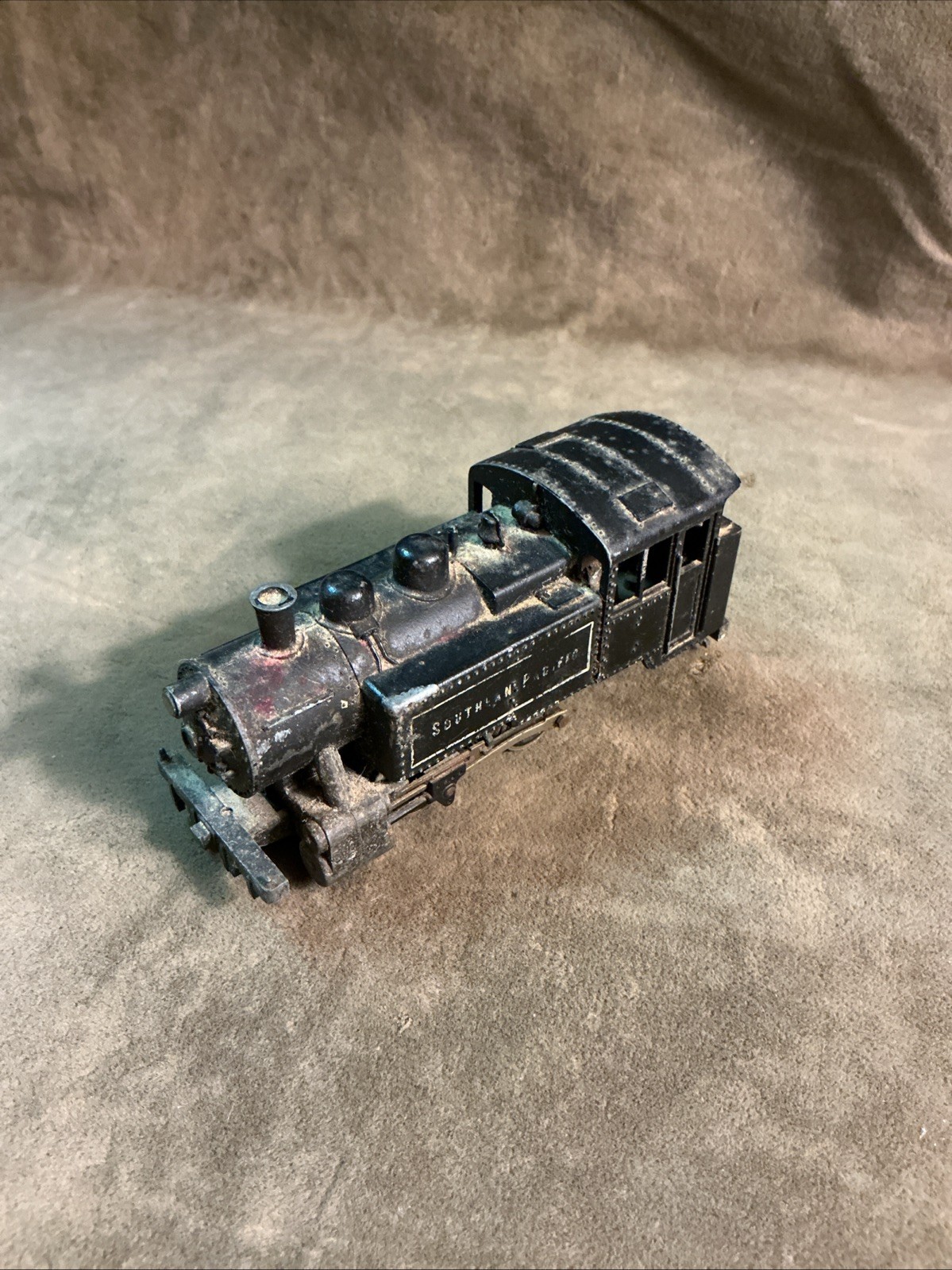 1950’s MANTUA 3992 HO vintage southern Pacific steam locomotive miniature As Is