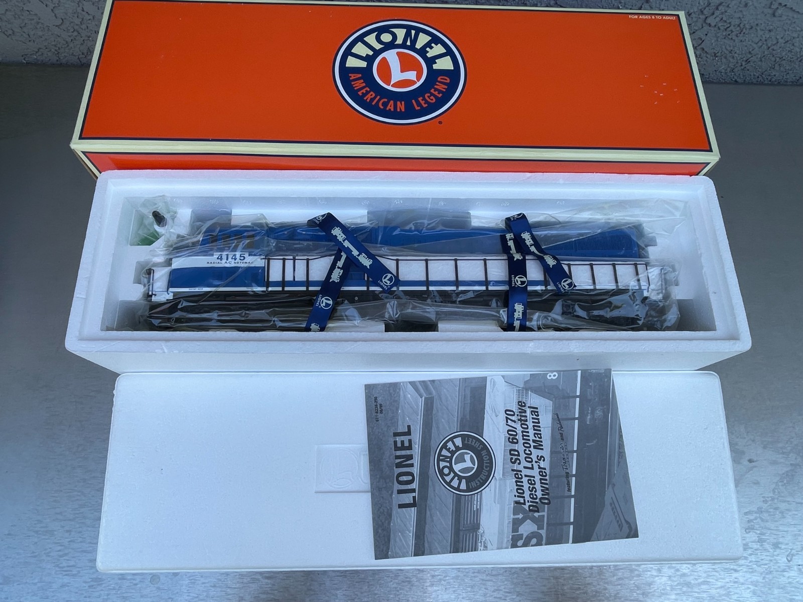Lionel 6-18288 Odyssey System SD 60/70 Diesel Locomotive SD Command System O ga
