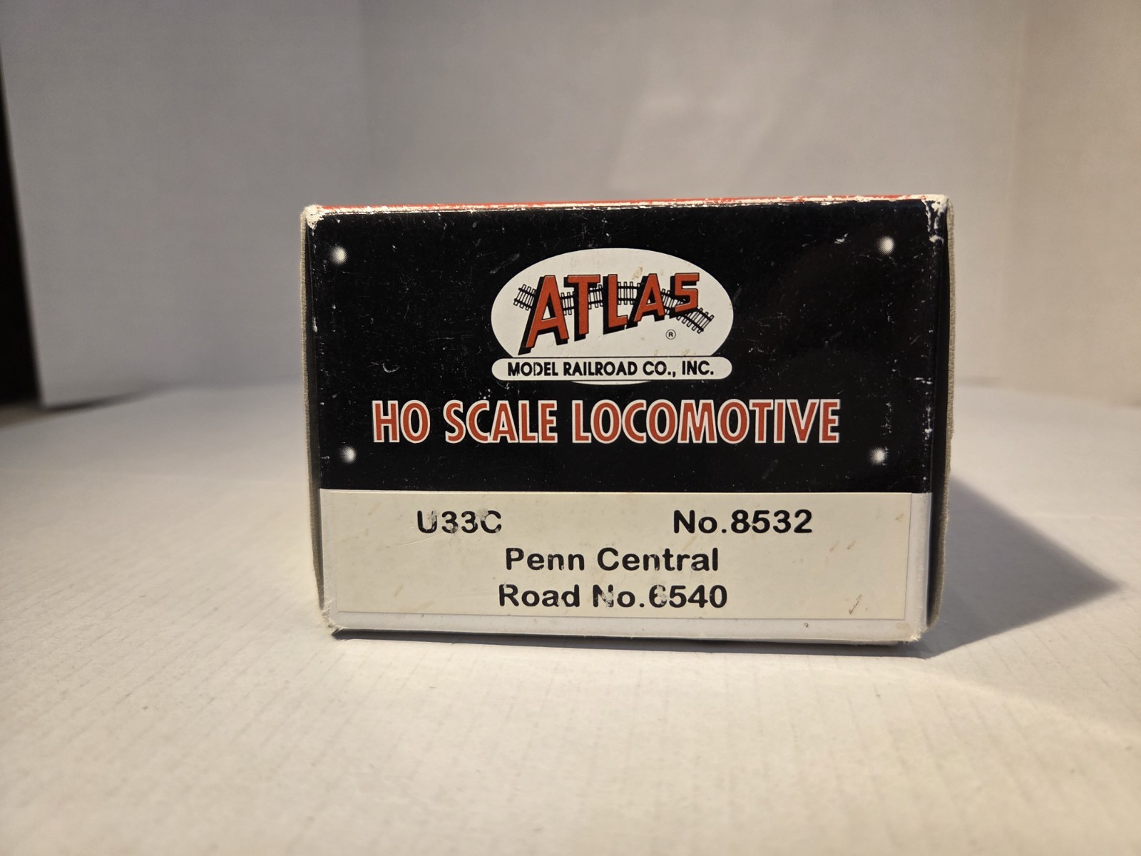 Atlas HO GE U33C Penn Central #6540 DC Locomotive #8532 w/ Box Sealed Parts