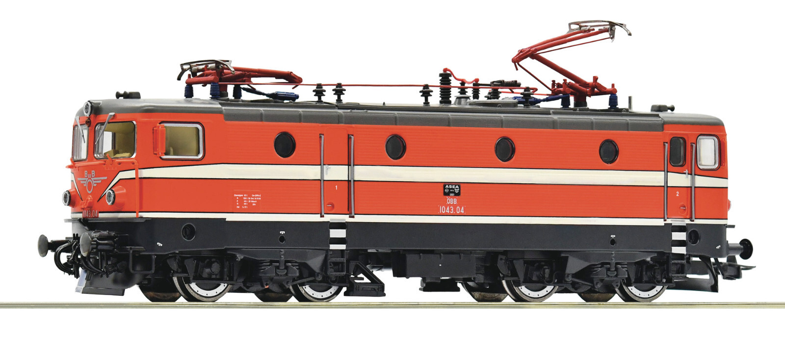 ROCO 70453 Electric Locomotive Rh 1043.04 OBB Epoch IV Analog NEW