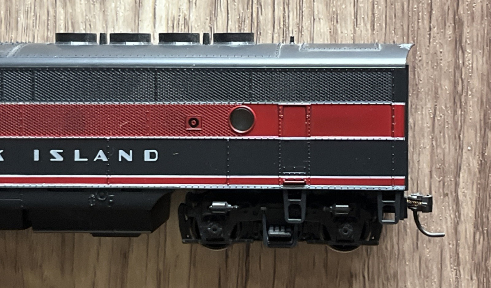 HO Stewart Hobbies 8530 Rock Island F3A Powered Diesel Locomotive Engine Tested