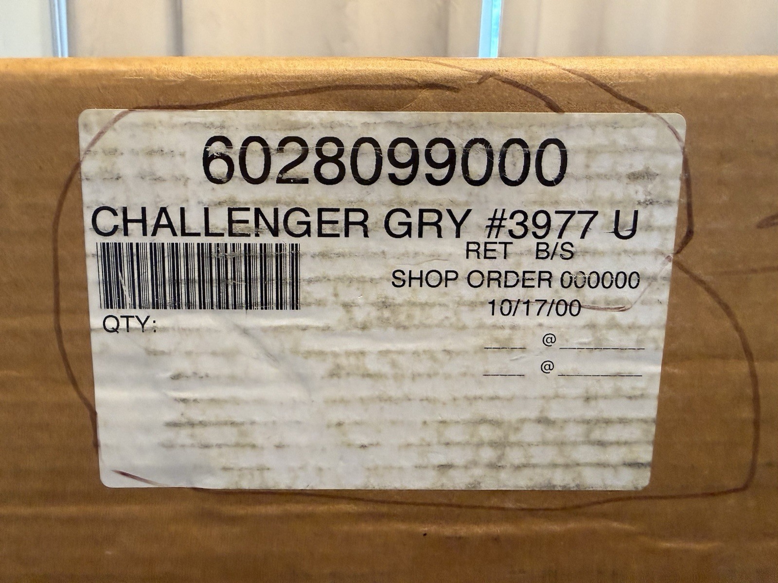 Lionel 6-28099 JLC Union Pacific UP Gray 4-6-6-4 Challenger Steam Locomotive -C8