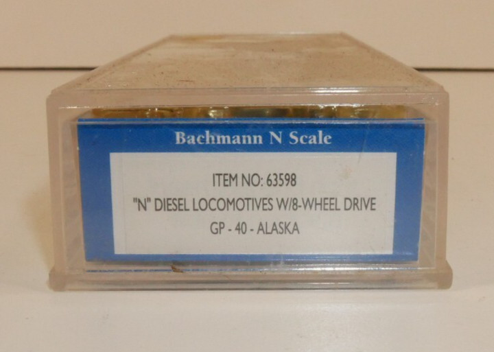 Bachmann 63598 N Alaska Powered Diesel Locomotive #3015/Box