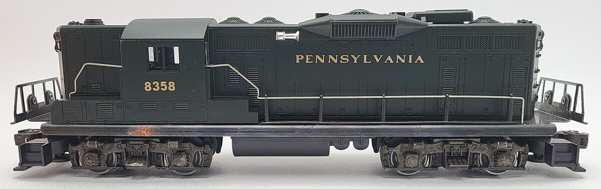 Lionel 6-8358 O Gauge Pennsylvania GP-9 Non-Powered Diesel Locomotive EX/Box