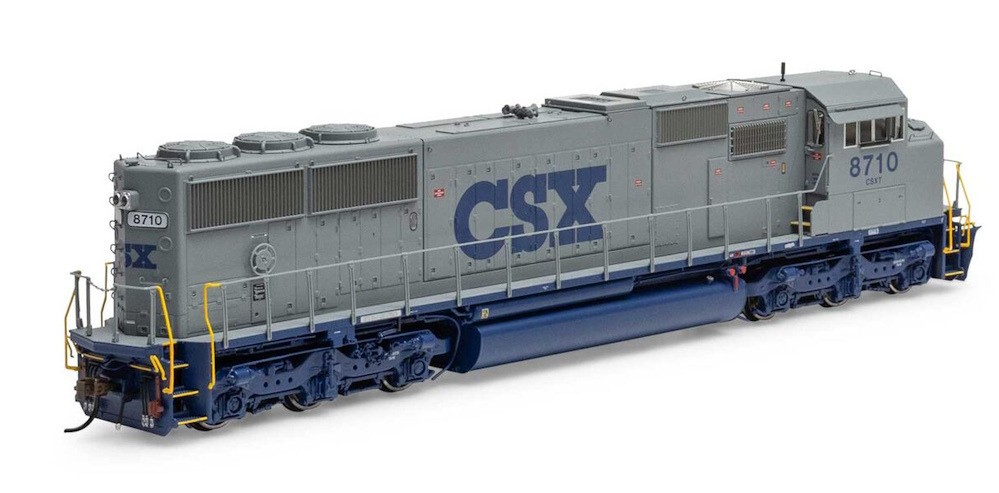 Athearn G75636 CSXT SD60M Tri-Clops Diesel #8710 (DCC/Sound)