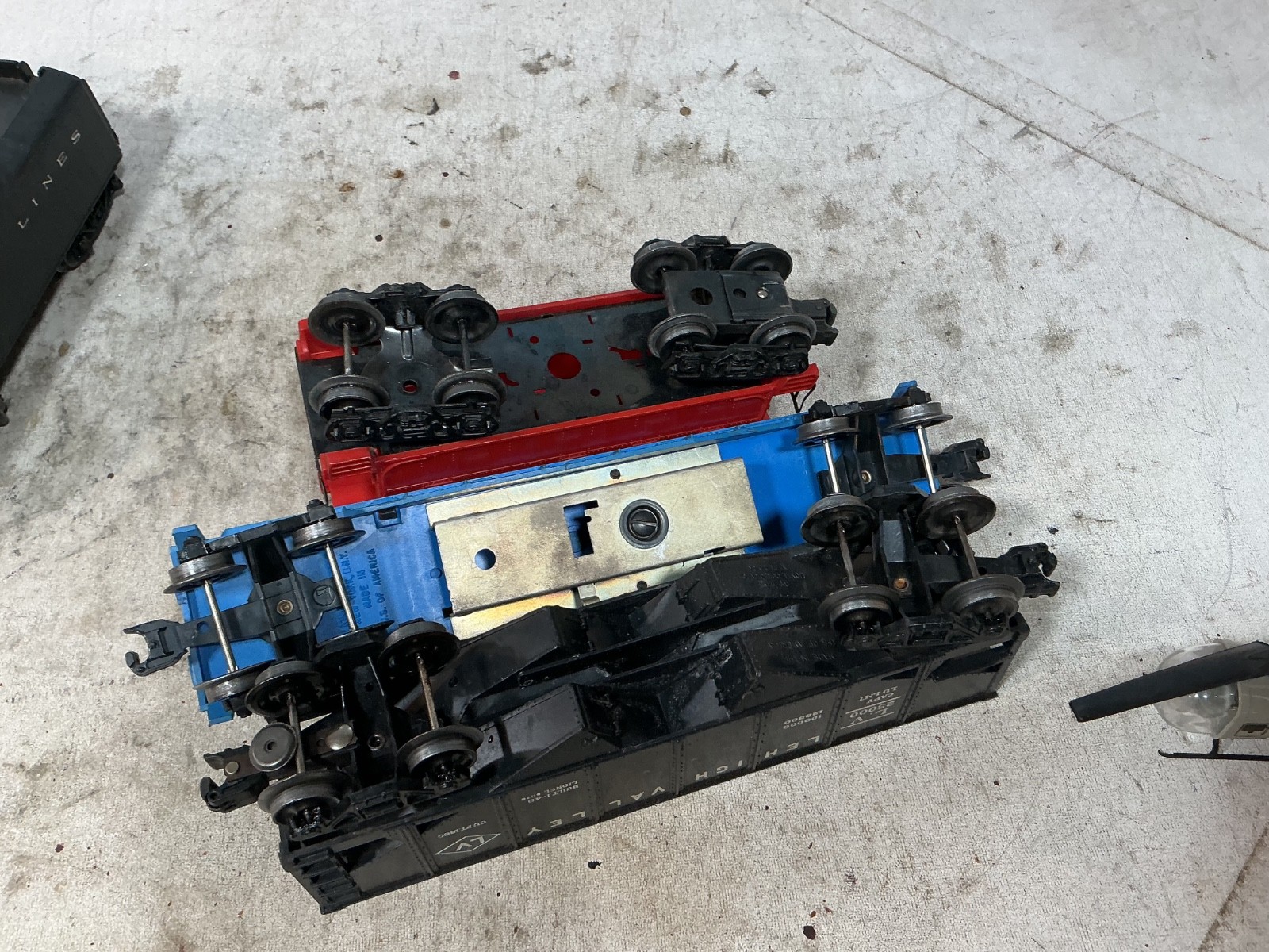 Lionel 1124 Postwar – Set The Hawk Steam Engine Freight Cars O Gauge