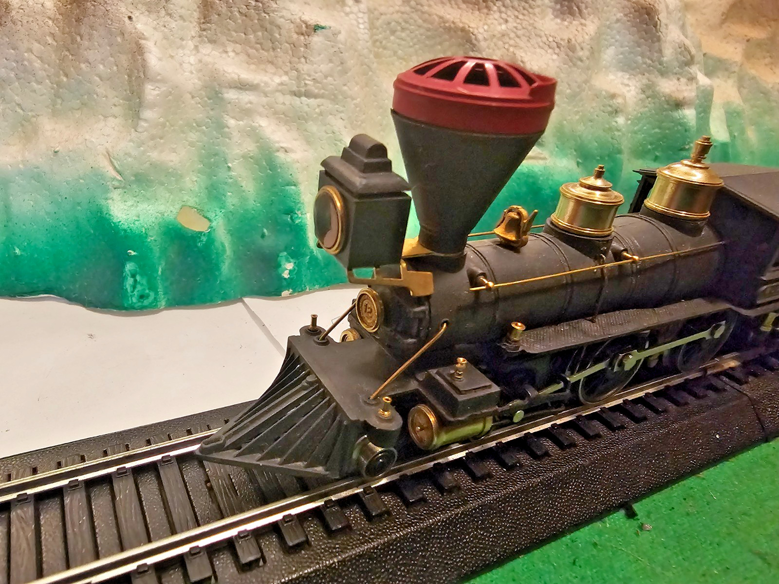 HO Scale Pocher W&ARR Steam Locomotive & Tender Set 4-4-0 Tested / Runs #2