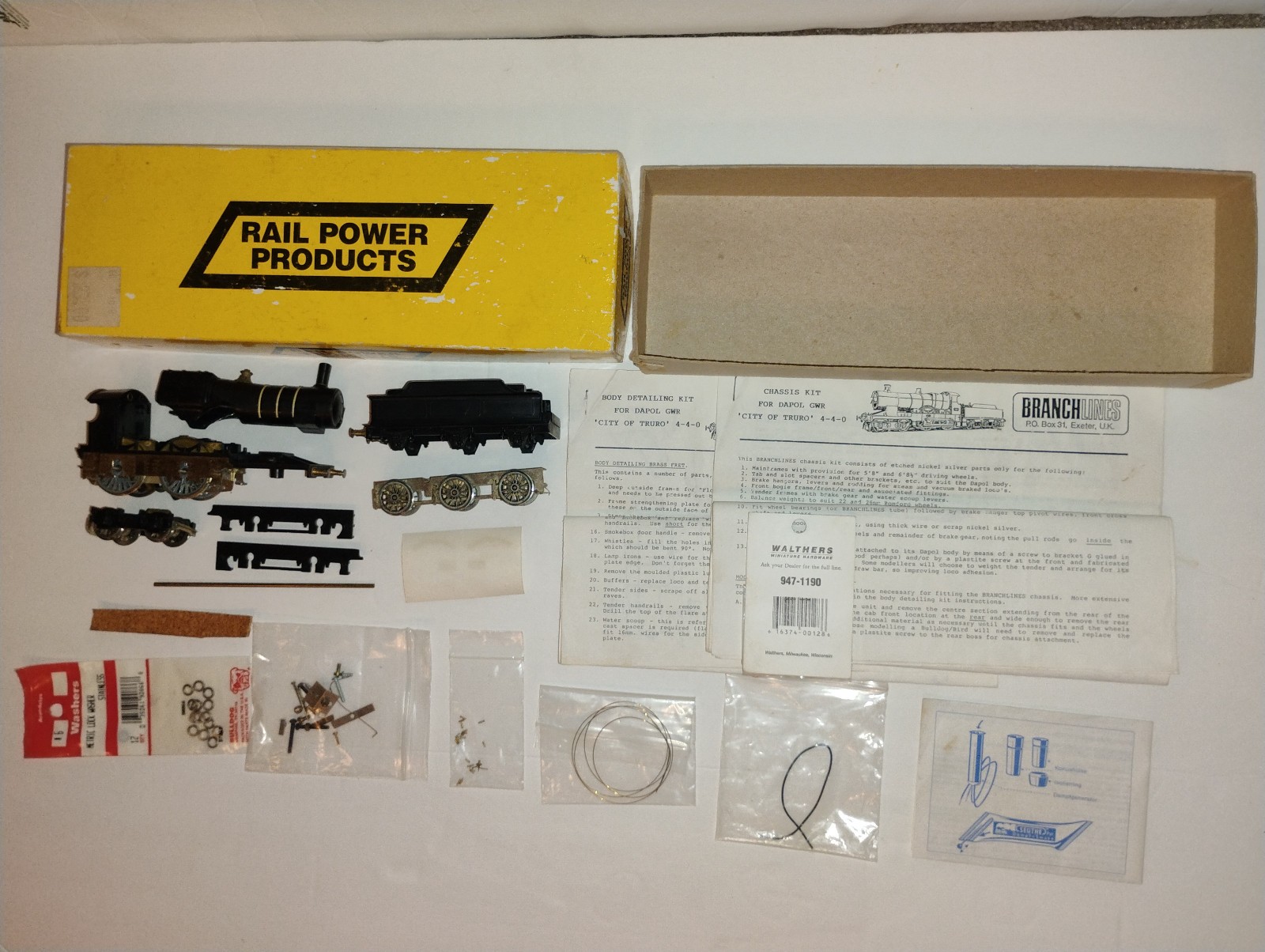 Dapol City of Truro 440, locomotive kit, Branch Lines