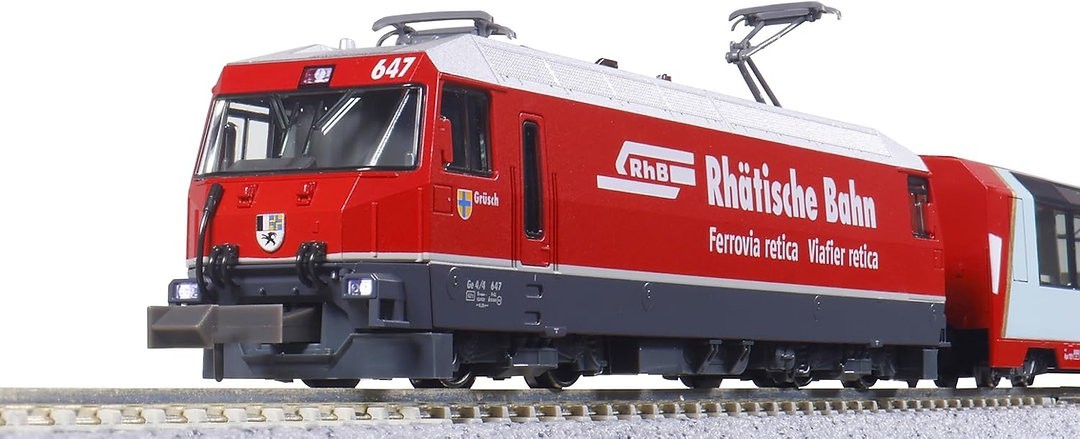 USA Seller – New! Kato 10-2026 N gauge Alps Glacier Express 3 Cars Set (N scale)
