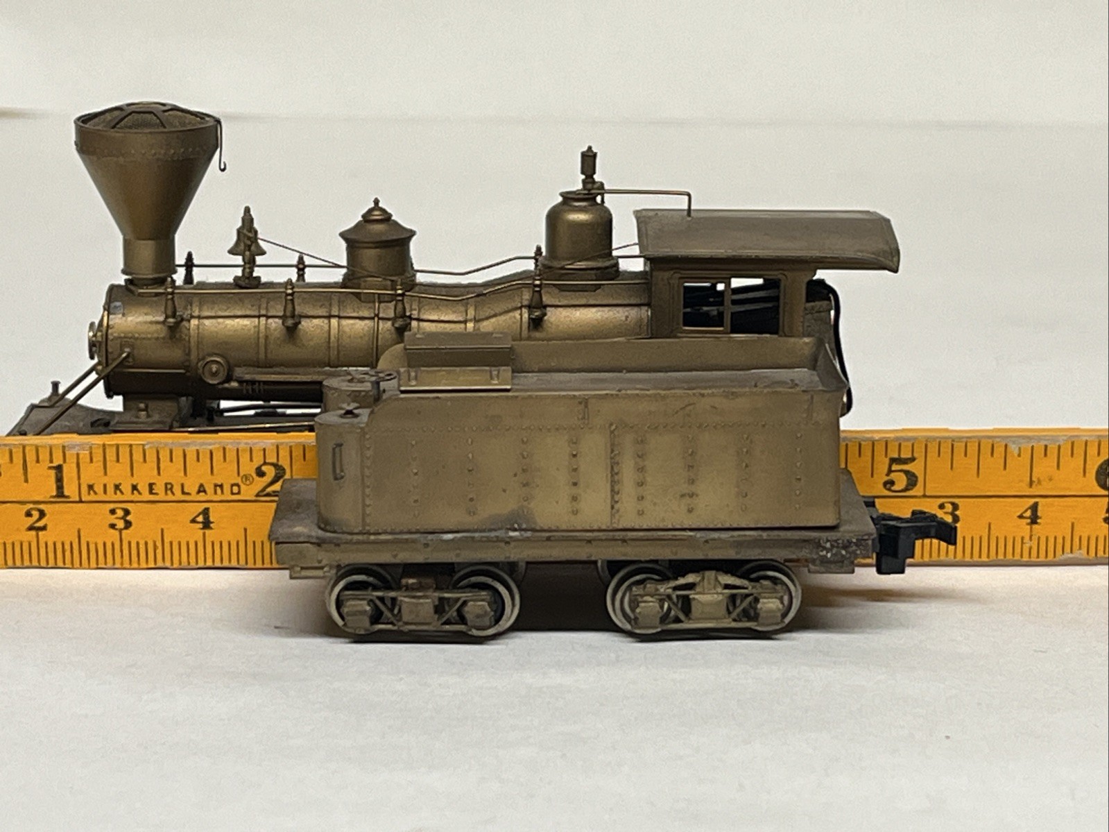 Pacific Fast Mail Brass Ho Scale Jupiter Mini Steam Locomotive