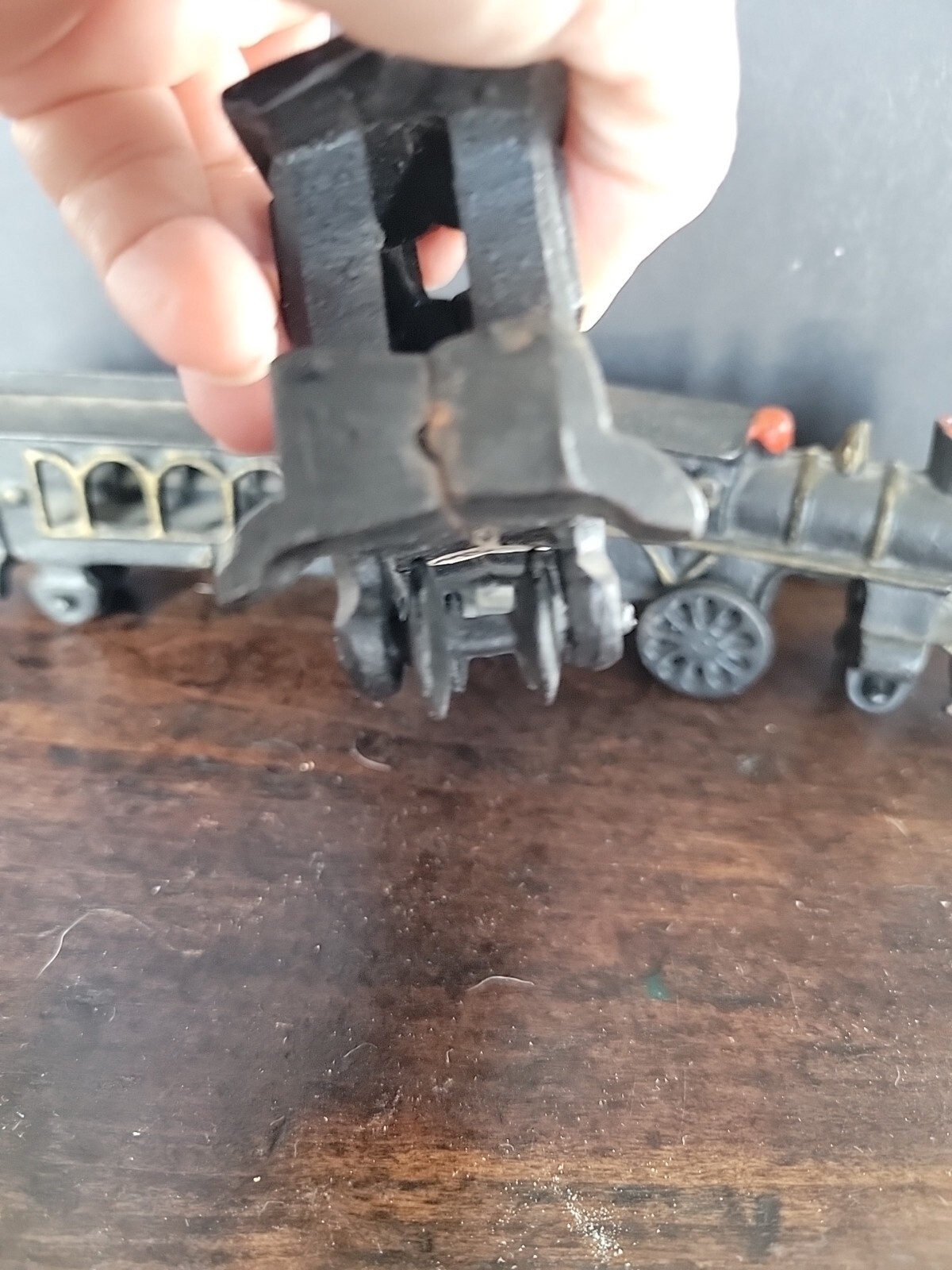 Cast Iron Train Locomotive Tender Baggage Coach caboose Taiwan msr Reproduction