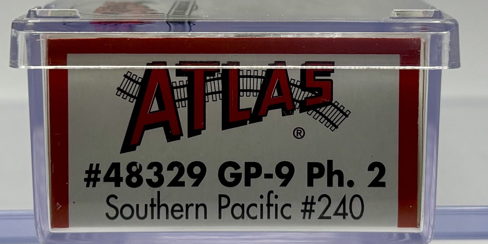 N Scale Atlas 48329 Southern Pacific GP-9 Ph. 2 Diesel Locomotive SP #240