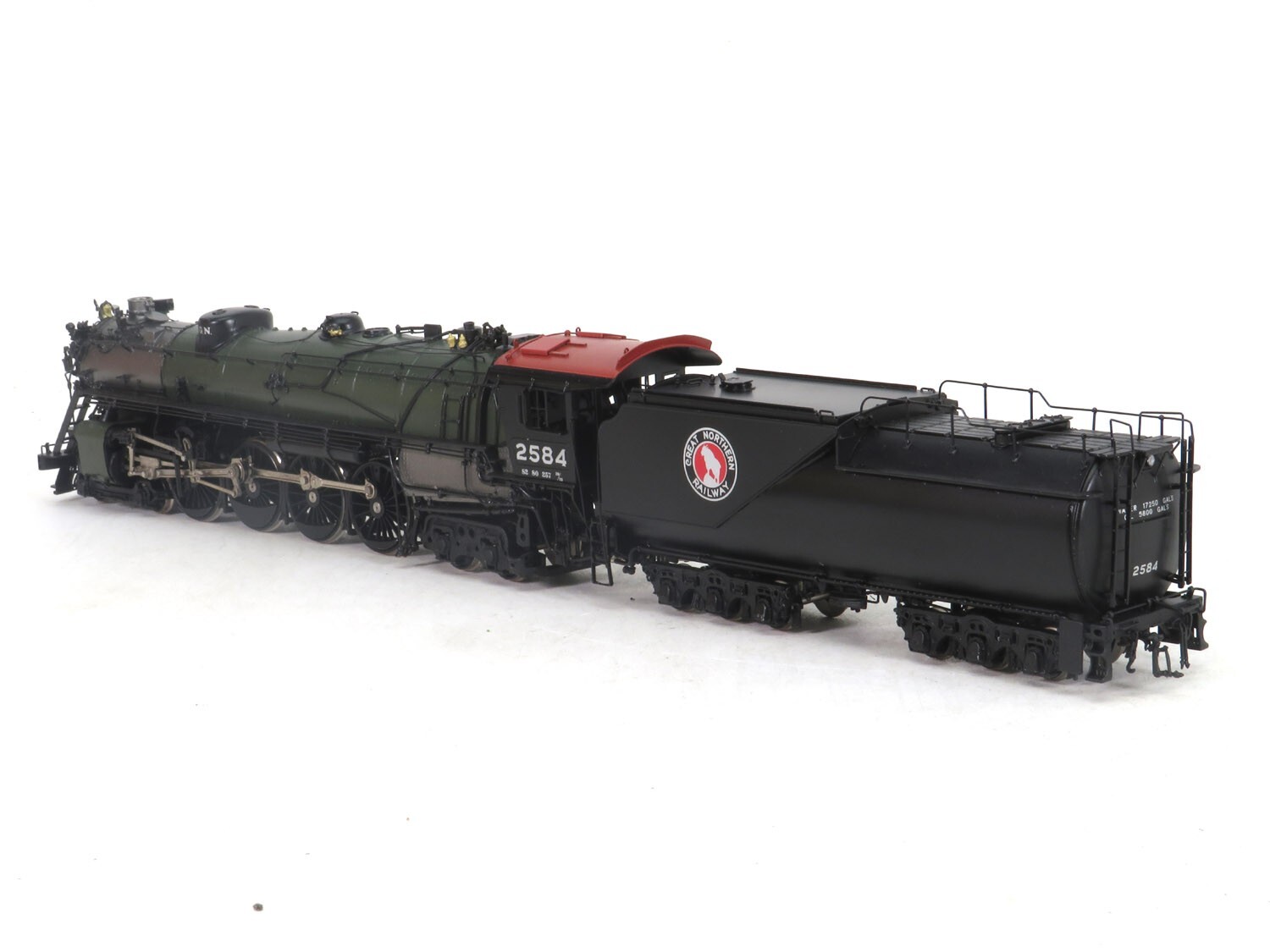 Challenger Imports 2203.1 Great Northern S-2 4-8-4 Brass Steam Loco, HO Scale