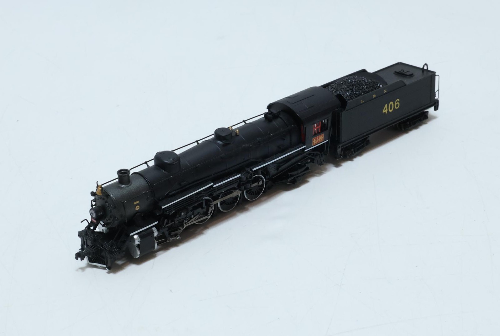 Bachmann L&N #406 4-8-2 Locomotive & Tender DCC N Scale