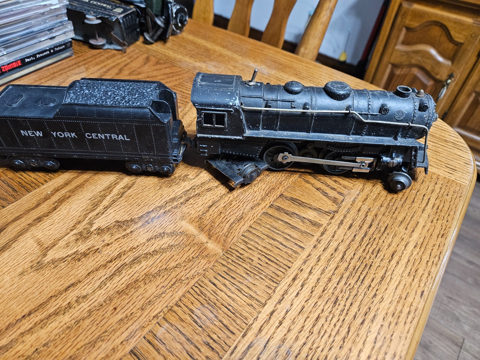 Marx 999 Locomotive and Tender Tested See Description. Runs