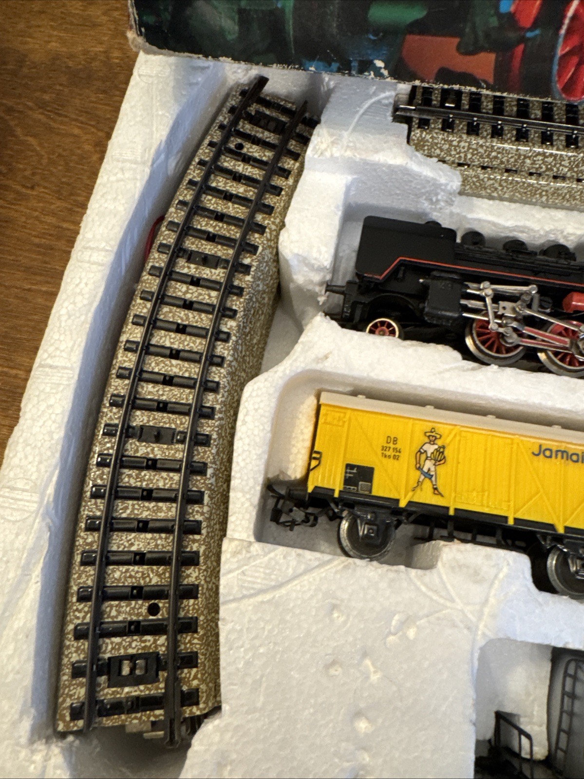 Vintage MARKLIN 3203 HO Train Set Original Box Made In West Germany