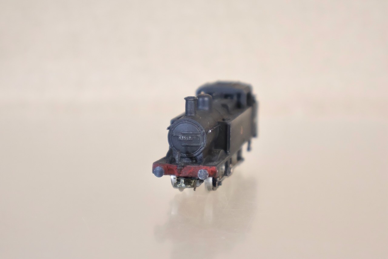 GRAHAM FARISH N GAUGE KIT BUILT BR 0-6-0 JINTY CLASS 3F LOCOMOTIVE 47557 on