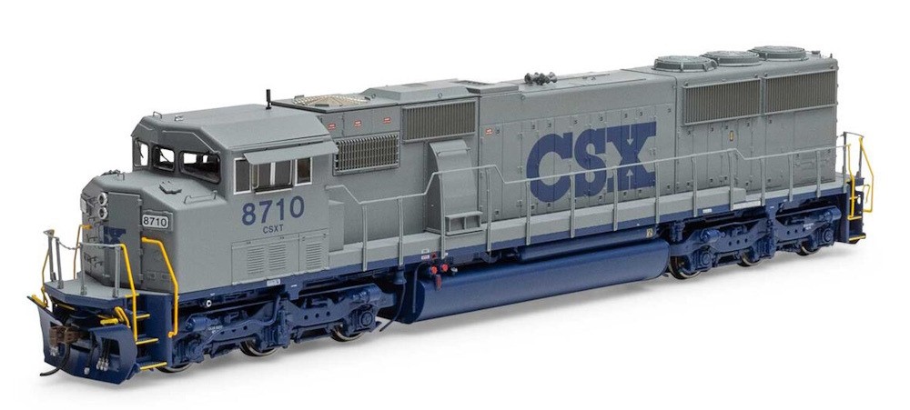 Athearn G75636 CSXT SD60M Tri-Clops Diesel #8710 (DCC/Sound)
