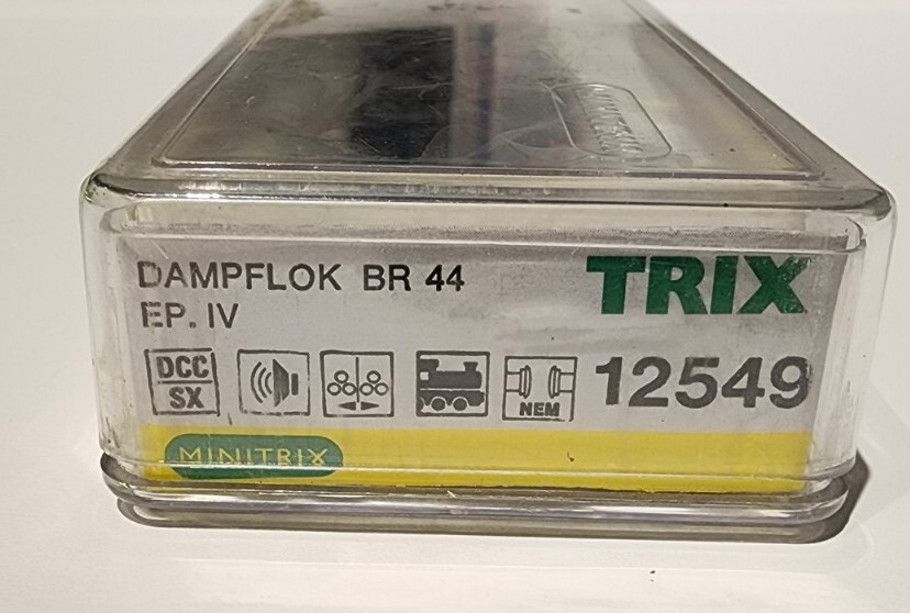 TRIX N Scale 2-10-0 Dampflok BR 44 Steam Locomotive 12549