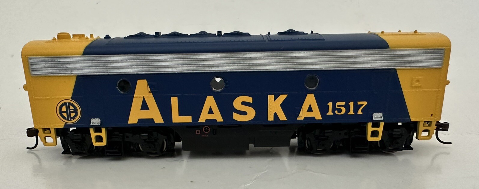 Athearn HO 8033 F7A/F7B Set ARR Alaska A-Powered B-Dummy DC #1508,1517