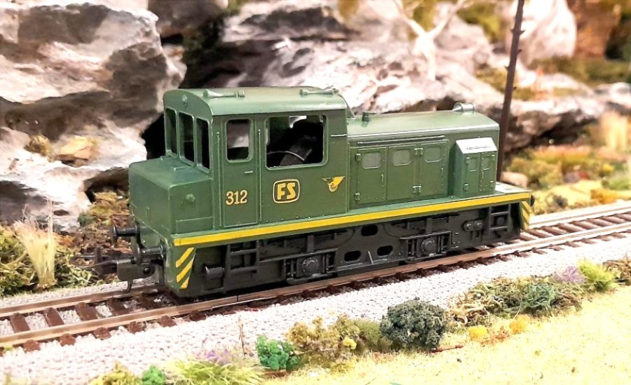 * 1/87 HO * Lima * FS Diesel Shunter Da Manovra No.312 * Italy * 1659 *