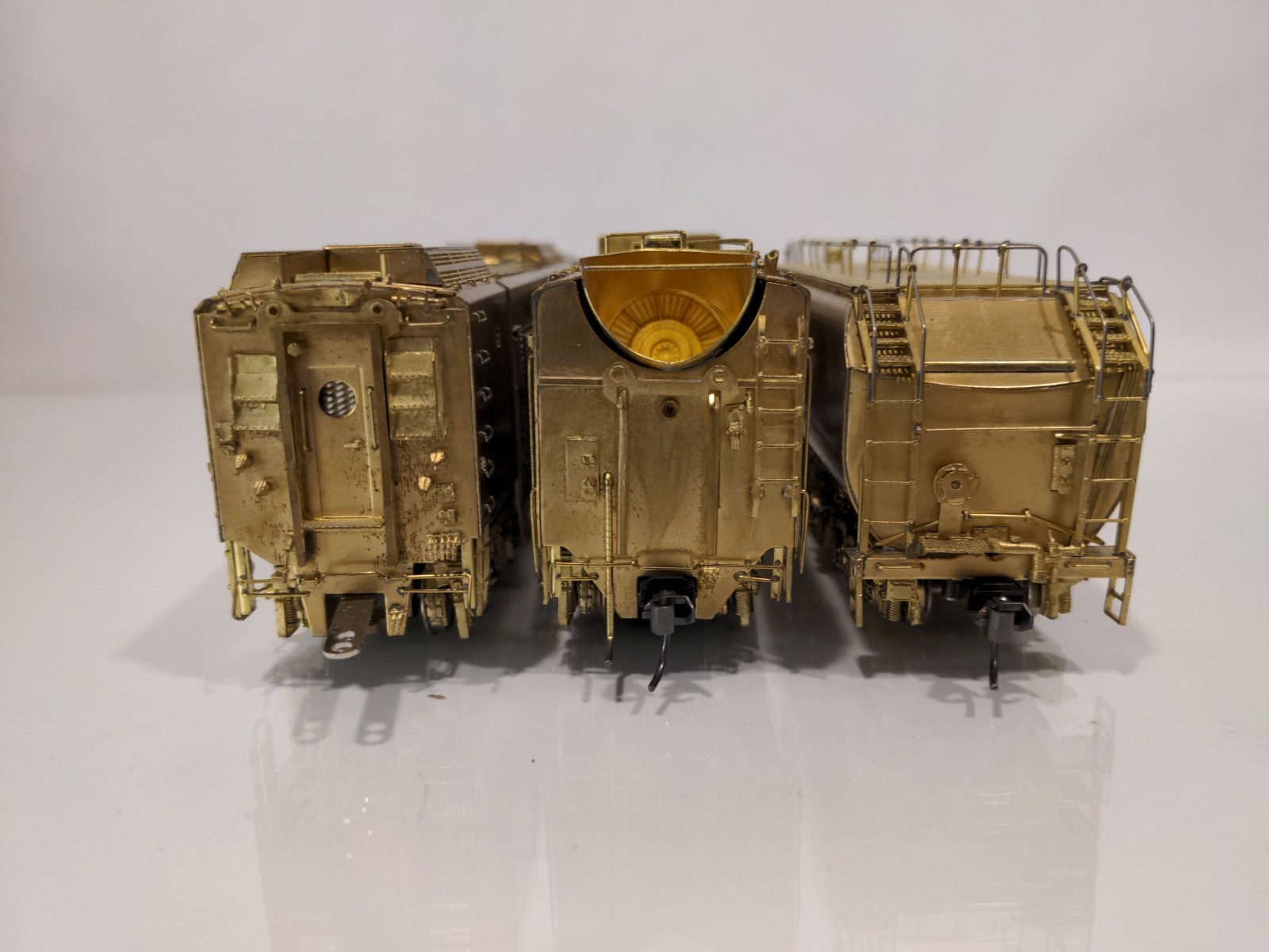 Overland Union Pacific UP 8500 hp 3-Unit Gas Turbine HO Unpainted Brass OMI-1849