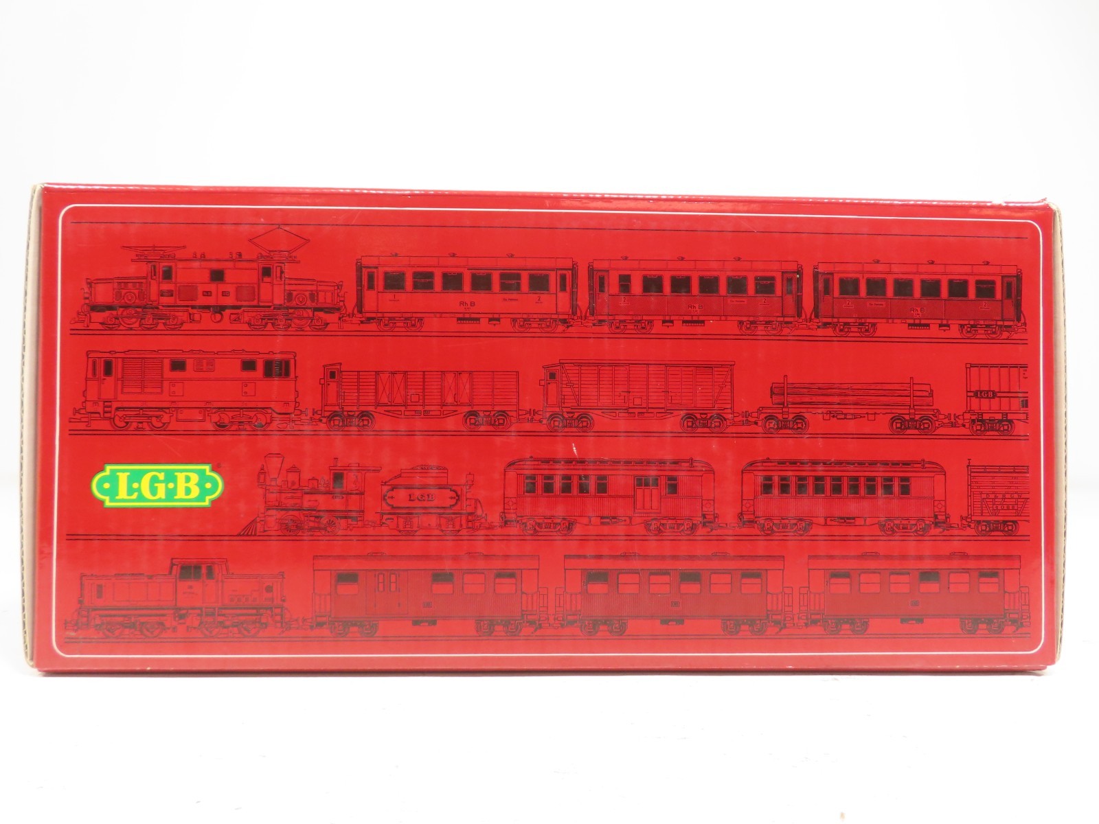 LGB 22460 G Scale Zahnrad E Lok Yellow Electric Rack Loco NIB