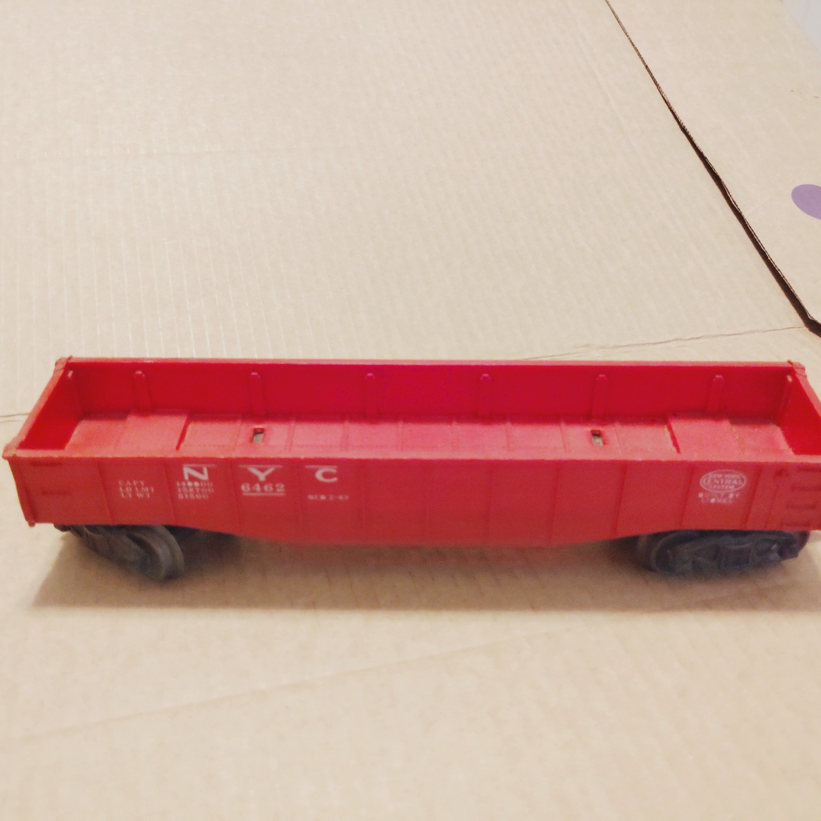 Vintage Lionel O Scale Lot (3) Cars- 6017-6112-6452 Very Good Condition