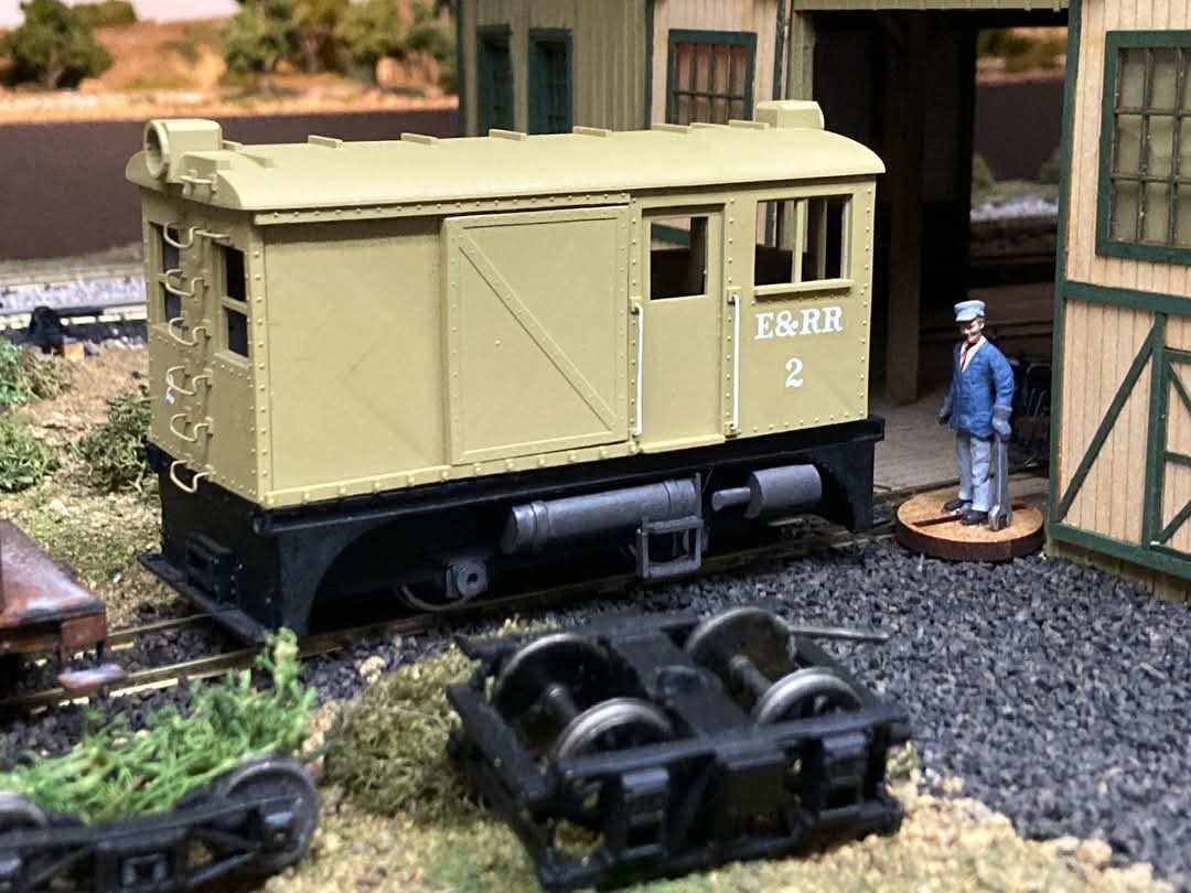 On30 Freelance Box Cab Switcher Kit 3D Printed For Bmann On30 Street Car Mech