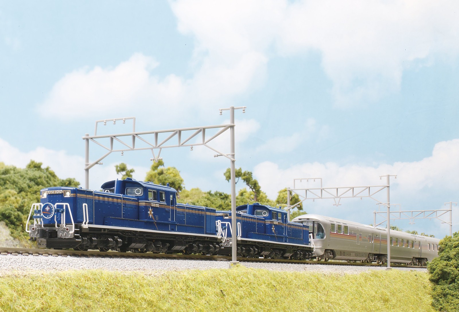 KATO N gauge DD51 Late Model Cold-Weather Type Hokutosei 7008-2 Diesel Locomotiv