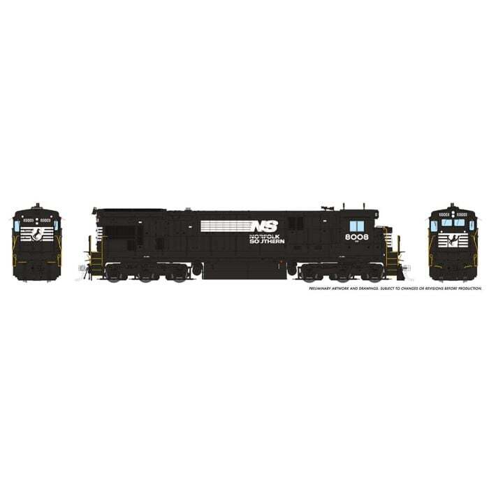 Rapido 42528 HO C30-7 NS Norfolk Southern #8049 DC/DCC Sound/Loksound 5 $0 Ship