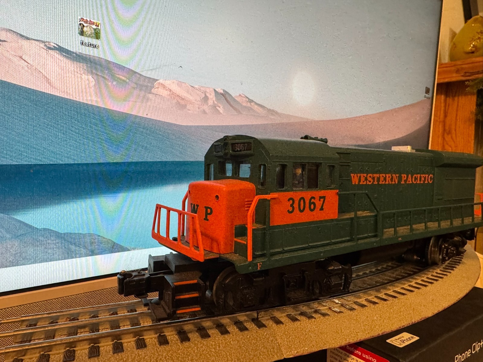 Lionel 6-28846 O Western Pacific U36B Diesel Locomotive in Original Box
