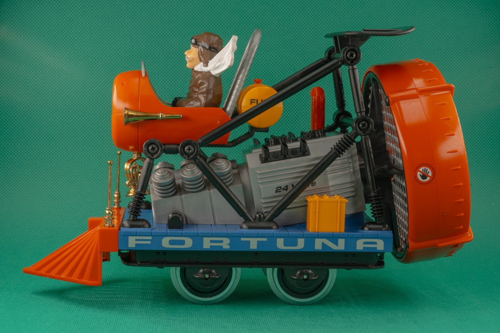 B072 LGB 20020 Track Cleaning Trolley – G Scale – Vintage Model (Read)