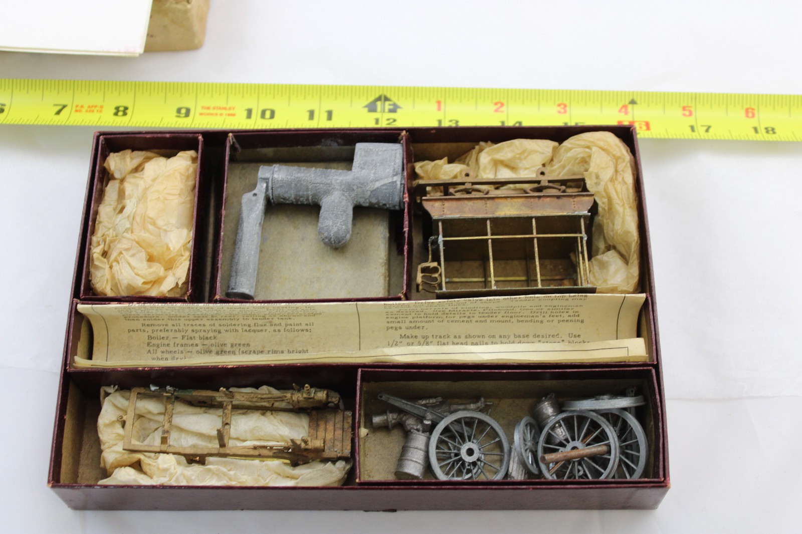 HO / OO – E.P. Alexander – DeWitt Clinton – Vintage 1/4 inch Scale Kit