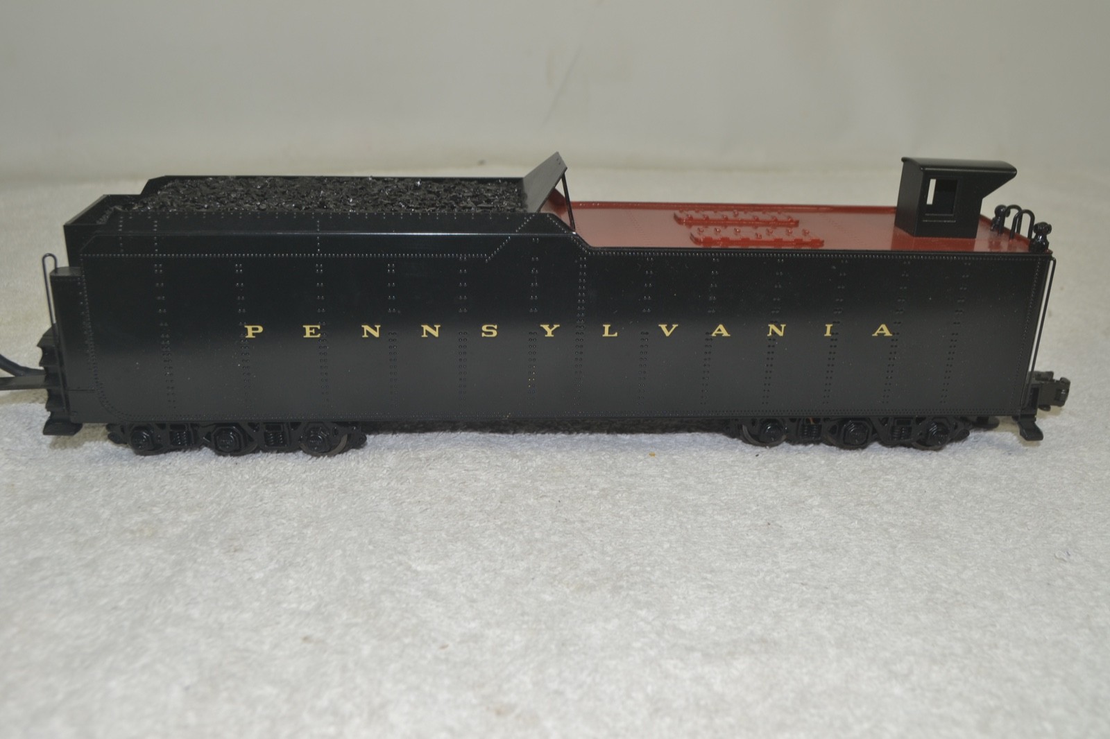WEAVER O GAUGE BRASS 3 RAIL PENNSYLVANIA M-1A MOUNTAIN LOCOMOTIVE, LN-OB