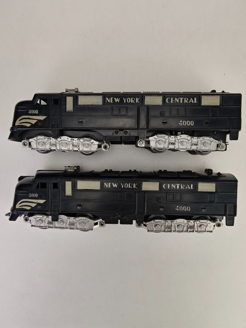 Marx NYC 4000 A-A F Unit O Gauge Diesel Set Powered Dummy Tested