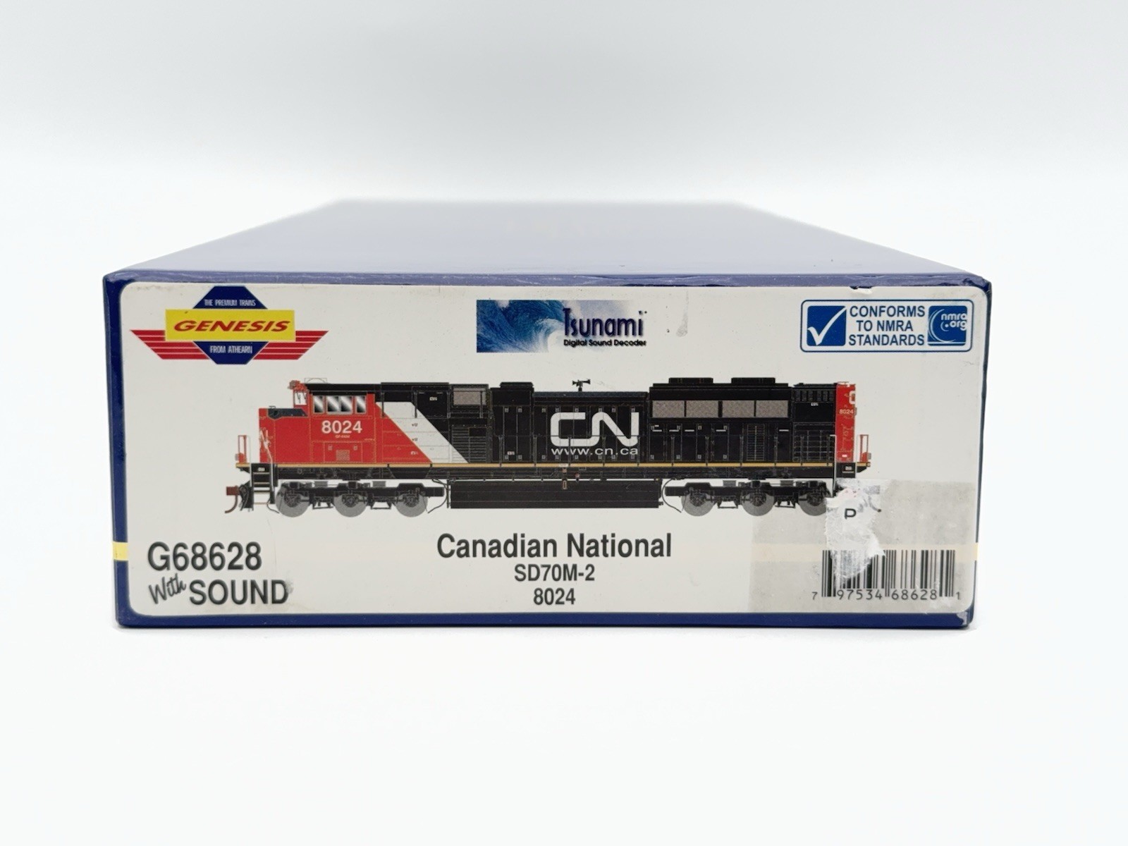 Genesis – HO – CN – EMD SD70M-2 Diesel Loco #8024 – Train G68628