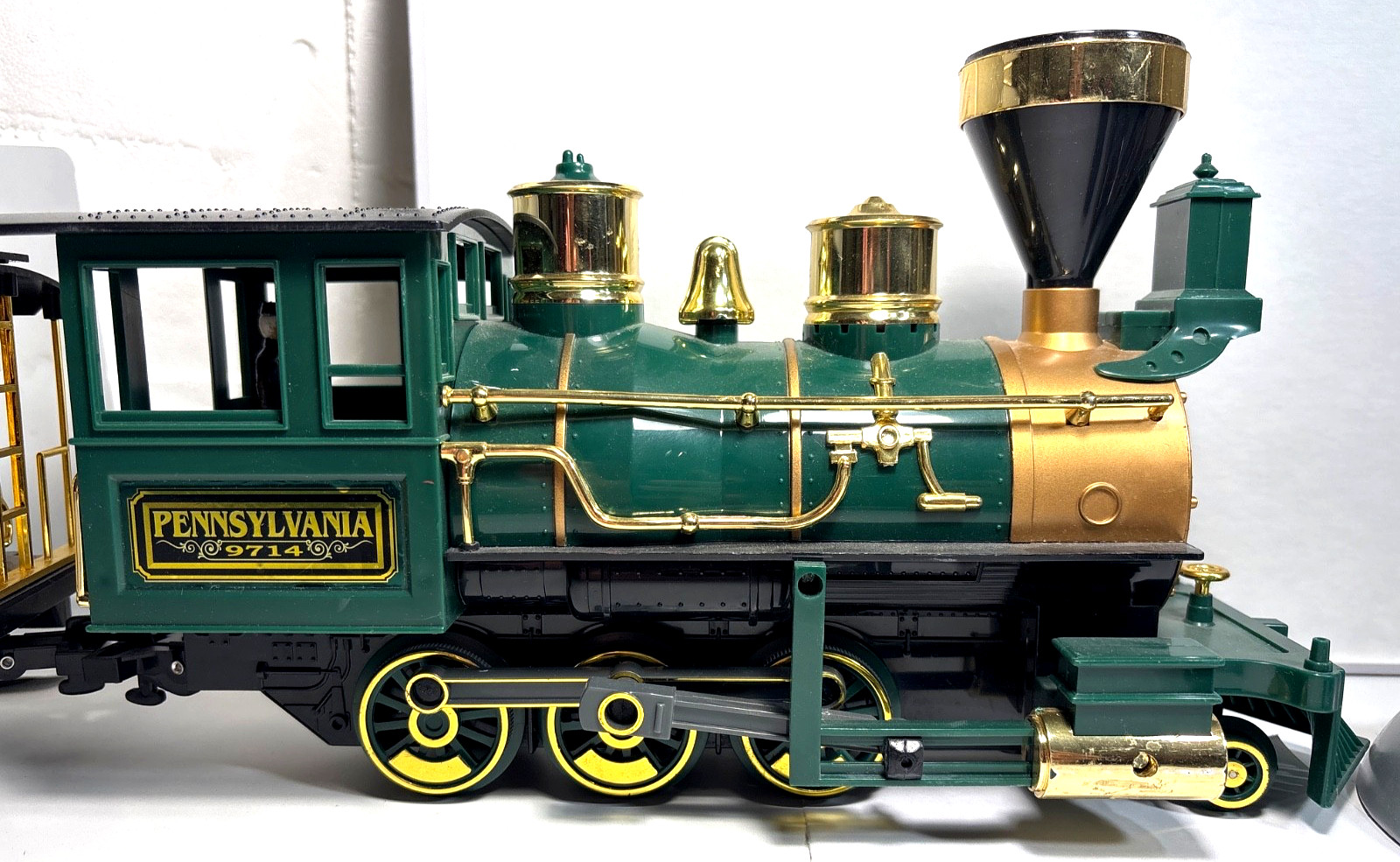 Scientific Toys Pennsylvania 9714 RC Train Set Engine Cars Remote Untested