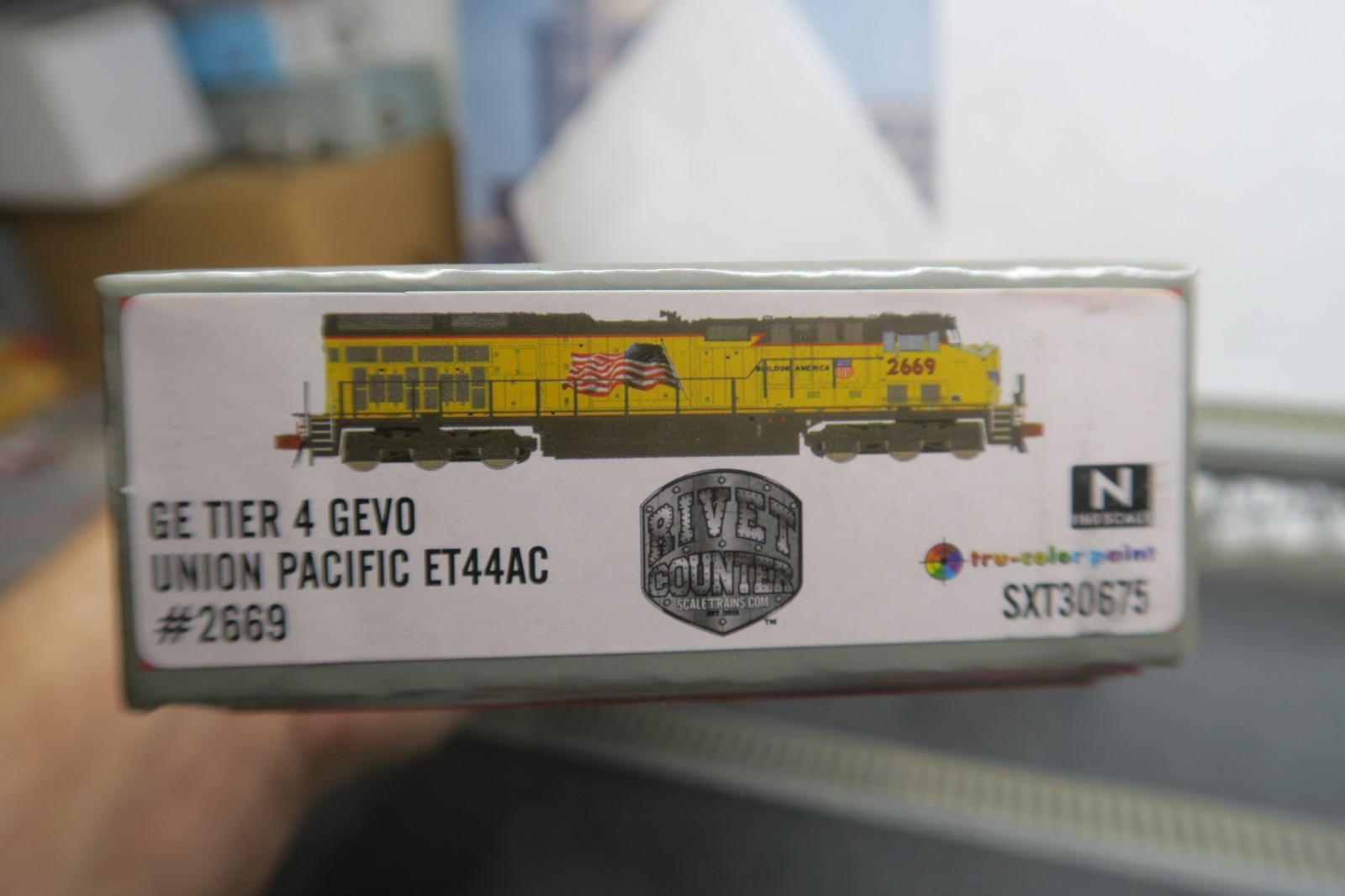 SCALETRAINS RIVET COUNTER N SCALE SXT30675 GE TIER 4 UNION PACIFIC ET44AC #2669!
