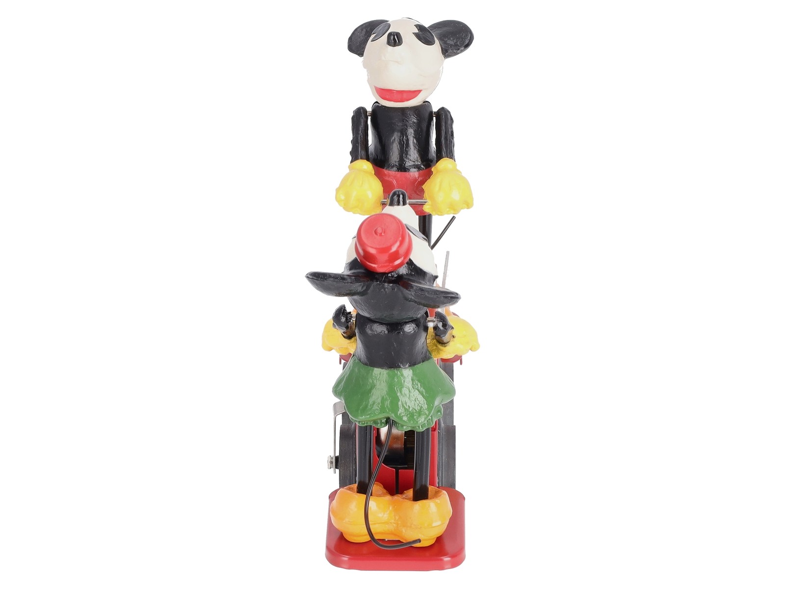 Lionel 2335190 O Gauge Disney’s Mickey Mouse and Minnie Mouse Red Handcar MT/Box